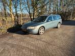 Volvo V70 2.4 170PK AUT 2004 Standkacel baby blue nw distri, Zwart, Blauw, Leder en Stof, Stationwagon