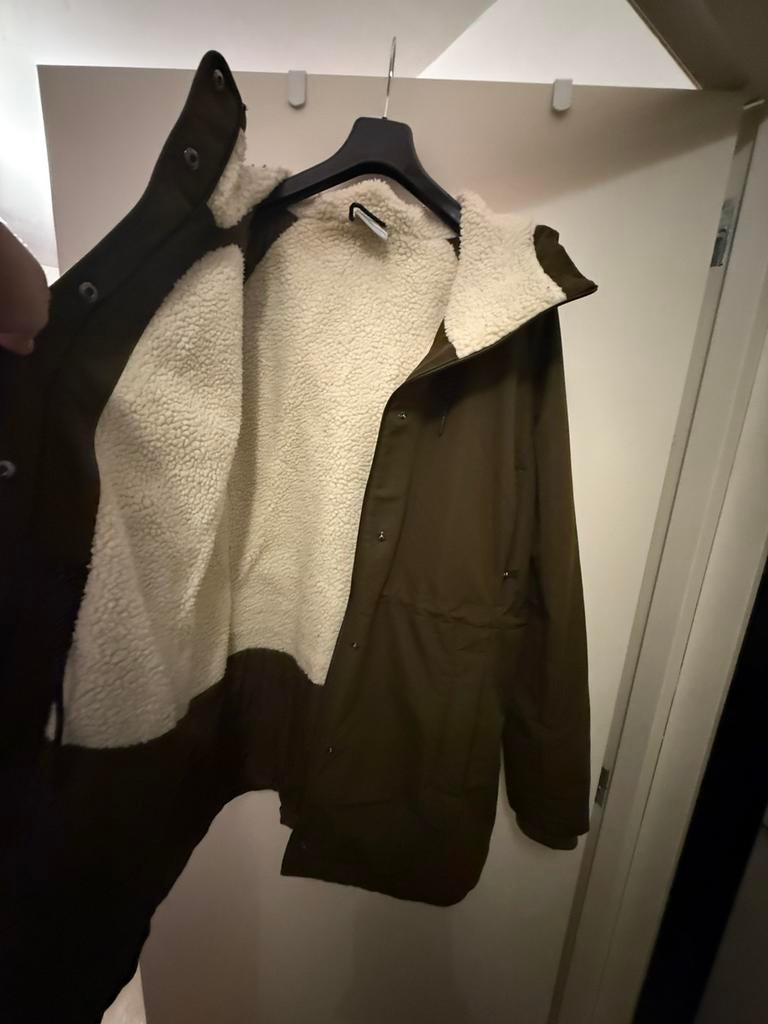 Columbia jas winter teddy xl winter warm, Ophalen of Verzenden, Gedragen, Maat 46/48 (XL) of groter, Zwart