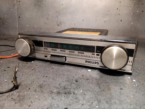 Philips Radio Kleine Achterkant Oltdtimer Oltimer Vintage, Auto diversen, Autoradio's, Zo goed als nieuw, Ophalen of Verzenden