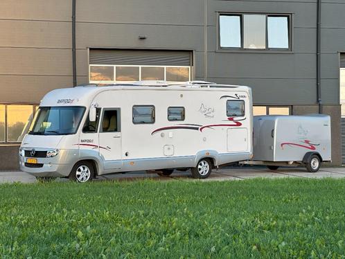 Mercedes Rapido 996M camper V6 Automaat 183pk 2008, Caravans en Kamperen, Campers, Particulier, tot en met 6, Integraal, Rapido