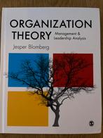 Organization Theory from Jesper Blomberg, Ophalen of Verzenden, Zo goed als nieuw, Management