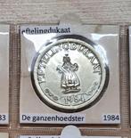 Oude efteling dukaat met ganzenhoedster 1984, Verzamelen, Efteling, Ophalen of Verzenden, Gebruikt, Overige typen