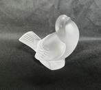 Lalique Moineau moqueur (head up) sparrow. , Ophalen of Verzenden