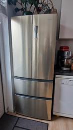 Defecte Haier Koelkast met Dubbele Deur en 2 Vriesladen, 200 liter of meer, Ophalen, Met aparte vriezer, 160 cm of meer