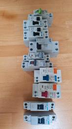 10 automaten c16, b16, c20 HAGER, EATON, ATTEMA, Etc, Ophalen of Verzenden, Zo goed als nieuw, Overige typen