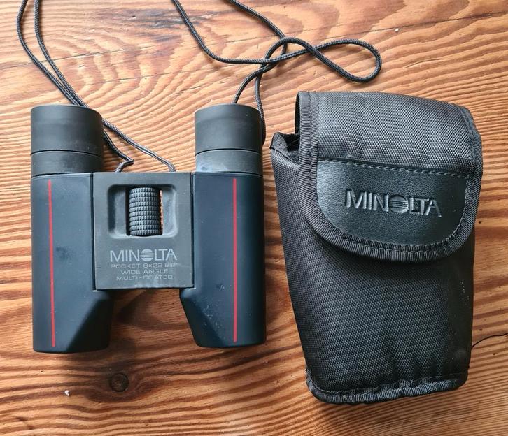 Mooie MINOLTA wide angle verrekijker, Audio, Tv en Foto, Optische apparatuur | Verrekijkers, Zo goed als nieuw, Ophalen of Verzenden