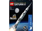 LEGO 92176 NASA Apollo Saturn V, Kinderen en Baby's, Speelgoed | Duplo en Lego, Ophalen of Verzenden, Zo goed als nieuw, Complete set