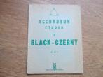 Accordeon etuden black-czerny -- deel 1, Muziek en Instrumenten, Bladmuziek, Gebruikt, Klassiek, Les of Cursus, Ophalen of Verzenden
