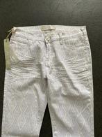 F770 Nieuw: jeans Jade Twelve maat W27=XS=34 broek lila+wit, Kleding | Dames, Spijkerbroeken en Jeans, Jade Twelve, Wit, Nieuw