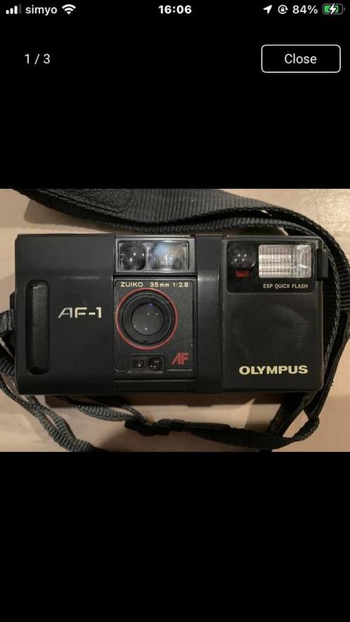 Olympus Af-1 35mm F/2.8, Audio, Tv en Foto, Fotocamera's Analoog, Gebruikt, Compact, Olympus, Ophalen of Verzenden