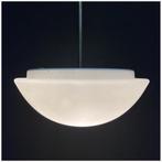 Vintage lamp Pendellamp Hanglamp Opaline, Ophalen, Gebruikt, Glas, Vintage Boho Japandi