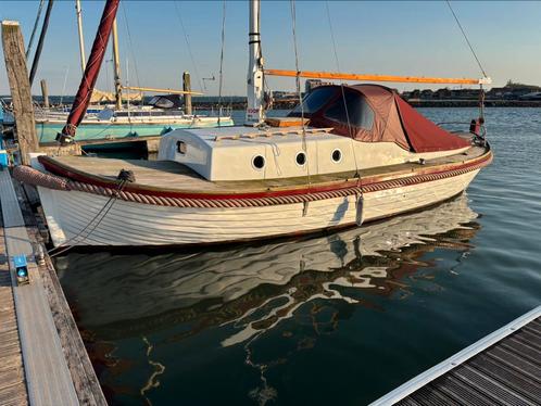 Overnaads zeiljacht  hout 8.75m refit, Watersport en Boten, Kajuitzeilboten en Zeiljachten, Zo goed als nieuw, Tourjacht of Cruiser