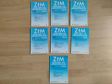 7x Tijdschrift grafologie ZfM schriftpsychologie beschikbaar voor biedingen