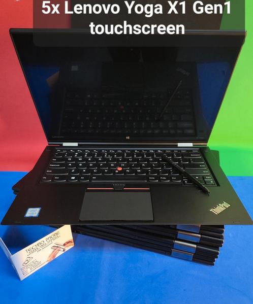 Partij 5x Lenovo Yoga X1 Gen1 Touchscreen! Garantie/nette, Computers en Software, Windows Laptops, Zo goed als nieuw, 14 inch