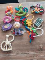 Bijtringen en rammelaars samen €2.00, Ophalen of Verzenden, Gebruikt, Rammelaar, Met geluid