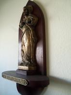 UNIEK BRONZEN HEILIG HART JAREN '30, Antiek en Kunst, Ophalen