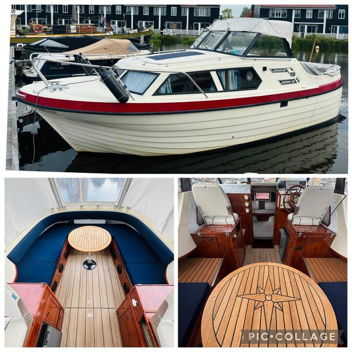 Prachtige Elwaro 755 Noorse spitsgatter boegschroef, Watersport en Boten, Motorboten en Motorjachten, Gebruikt, Polyester, 6 tot 9 meter