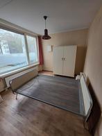 Vintage retro bed, Ophalen, Gebruikt, Wit, Tweepersoons