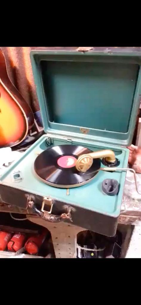 Vinyl player “analoog”, Antiek en Kunst, Antiek | Tv's en Audio, Ophalen
