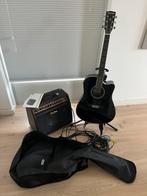 Hetley Benton gitaar en box, Muziek en Instrumenten, Snaarinstrumenten | Gitaren | Akoestisch, Ophalen of Verzenden, Zo goed als nieuw