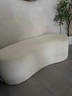 Teddy stof bank/fauteuil, Ophalen, Tweepersoons, Zo goed als nieuw, Minder dan 150 cm