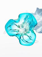 Schaal Murano glas jaren '60 Zeeblauw Mintgroen, Verzenden