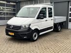 Volkswagen Crafter 35 2.0 TDI DC Open laadbak Airco Cruise c, Auto's, Gebruikt, 4 cilinders, Volkswagen, Wit