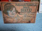 Vintage Anijs- Melk Tabletten M& P.S. Doos Hout, Ophalen of Verzenden