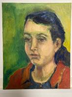 Bep Branca Knoop (1938) - Portret jonge vrouw '96, Ophalen of Verzenden