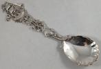 Grote zilveren roomlepel antiek 835  zilver, Ophalen of Verzenden, Zilver