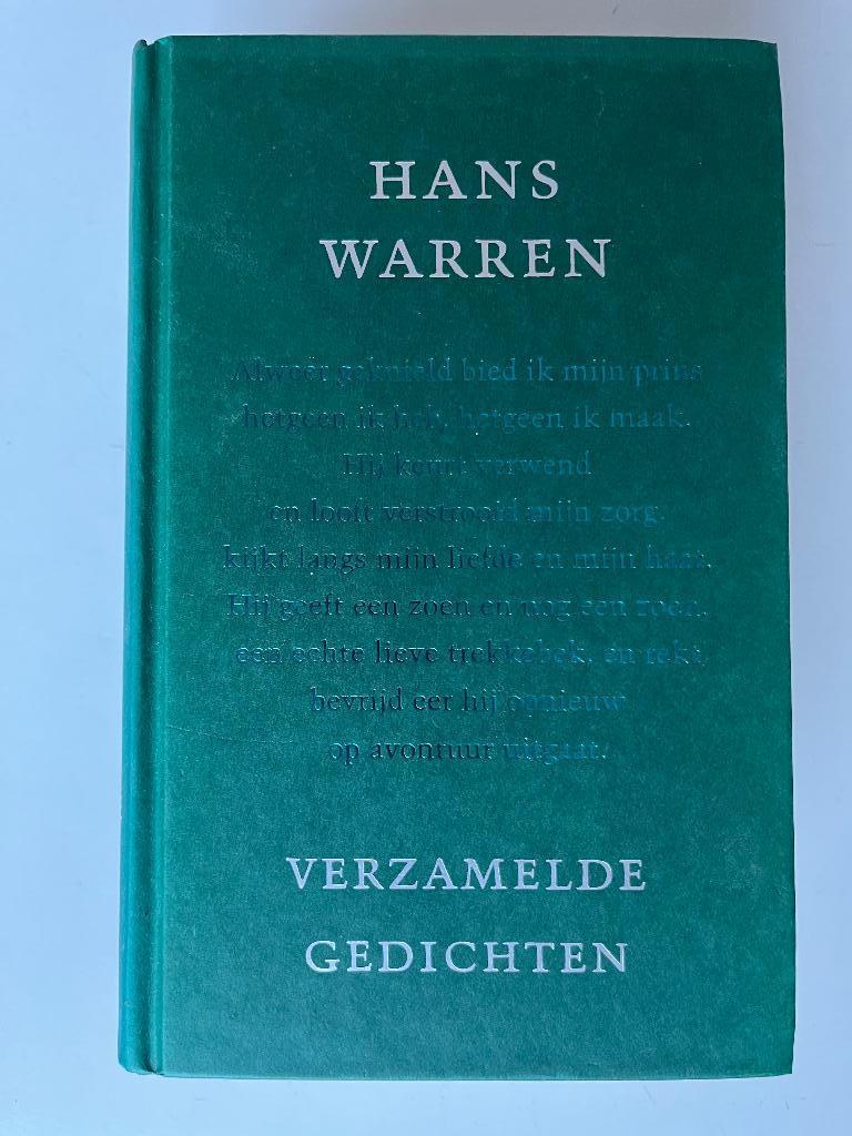 Hans Warren - Verzamelde gedichten, Ophalen of Verzenden, Zo goed als nieuw, Eén auteur, Hans Warren