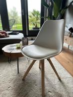 Originele Label 51 witte stoel, Ophalen of Verzenden, Hout, Wit, Zo goed als nieuw