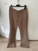 Neo noir pantalon broek beige bruin straight leg pants, Kleding | Dames, Verzenden, Beige, Zo goed als nieuw, Maat 36 (S)