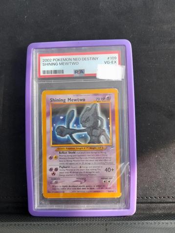 Shining mewtwo psa4  beschikbaar voor biedingen