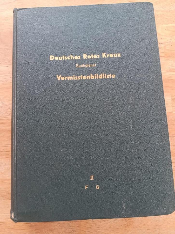 Vermisstenbildliste (Deel FG II), Verzamelen, Militaria | Tweede Wereldoorlog, Landmacht, Boek of Tijdschrift, Duitsland, Ophalen of Verzenden