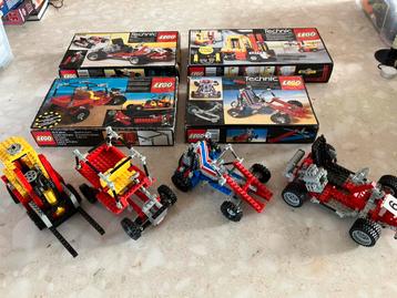 Lego Technic jaren 80, 8841, 8842, 8843, 8845 beschikbaar voor biedingen