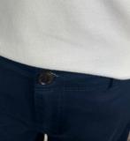 Gucci navy korte broek met geborduurd logo maat 8, Broek, Verzenden, Gucci, Gucci EU