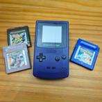 GAME BOY COLOR | CGB-001 Paars + Pokémon Blue + 2 Games, Spelcomputers en Games, Spelcomputers | Nintendo Game Boy, Ophalen of Verzenden
