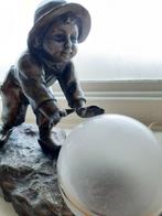 Art Deco Samac Lamp - Jongen met Bal, Ophalen