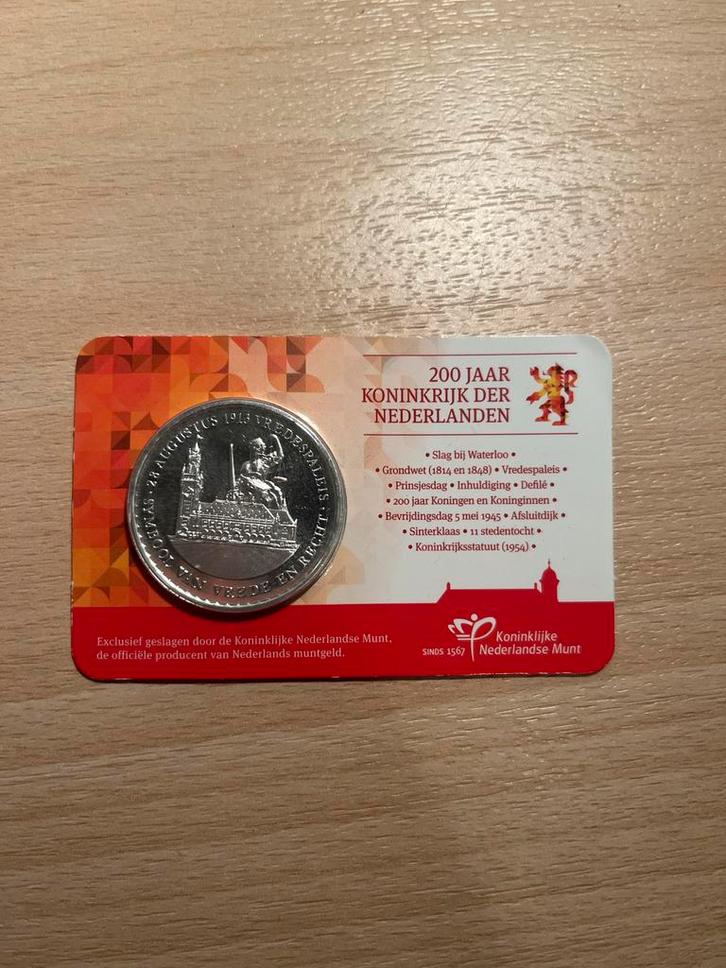 200 Jaar Koninkrijk der Nederlanden - Penning, Postzegels en Munten, Penningen en Medailles, Overige materialen, Nederland, Ophalen of Verzenden