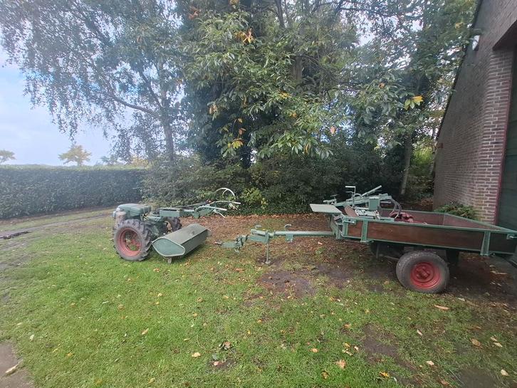 Agria 1900D Oldtimer Tractor met Aanhanger, Hobby en Vrije tijd, Overige Hobby en Vrije tijd, Ophalen