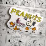Snoopy en Woodstock van Peanuts strips Cake Party Sticker, Verzenden, Snoopy, Nieuw, Plaatje, Poster of Sticker