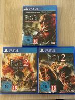 Attack on Titan - Shingeki no Kyojin PS4, Spelcomputers en Games, Vanaf 18 jaar, 1 speler, Ophalen of Verzenden, Zo goed als nieuw