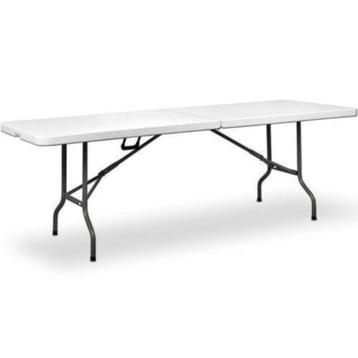 Grote Klaptafel / Campingtafel Vouwtafel 240 x 76 x 74 cm.   beschikbaar voor biedingen