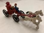 Gietijzeren Brandweerwagen, Antiek en Kunst, Curiosa en Brocante, Ophalen of Verzenden