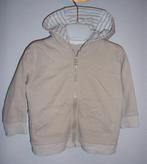 H&M beige sport hooded capuchon vest met ritssluiting 68, H&M, Nieuw, Ophalen of Verzenden, Truitje of Vestje