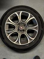 Fiat Punto velgen met zomerbanden. +4 winterbanden, Auto-onderdelen, Banden en Velgen, Ophalen, Gebruikt, Velg(en), 16 inch