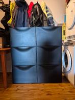 Schoenenkasten Ikea Trones zwart 6 stuks, Ophalen, Gebruikt