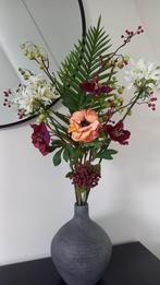 Kunstbloemen Silka en Intratuin inclusief Mica vaas, Huis en Inrichting, Woonaccessoires | Kunstplanten en Kunstbloemen, Ophalen of Verzenden