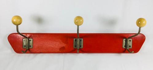 Vintage design modernist space age atomic wandkapstok, Huis en Inrichting, Woonaccessoires | Kapstokken, Gebruikt, Wandkapstok